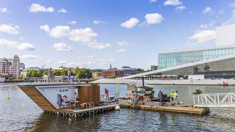 oslo cruise terminal to city centre